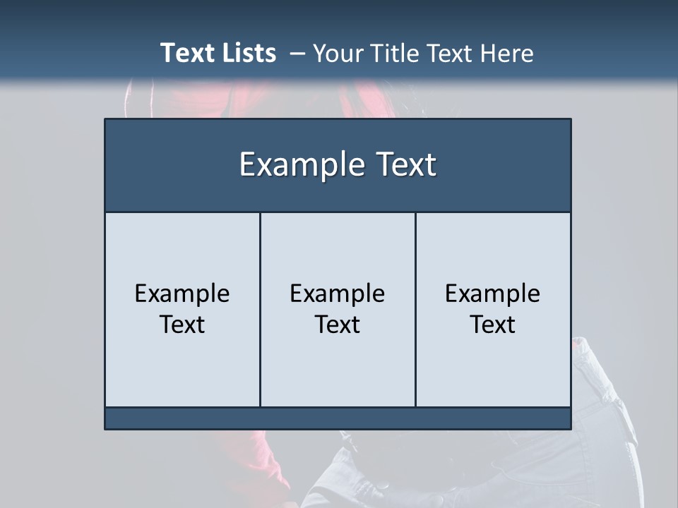 Sunglasses S Female PowerPoint Template