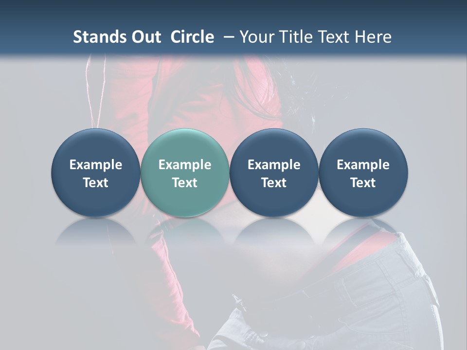 Sunglasses S Female PowerPoint Template