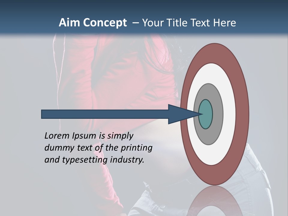 Sunglasses S Female PowerPoint Template