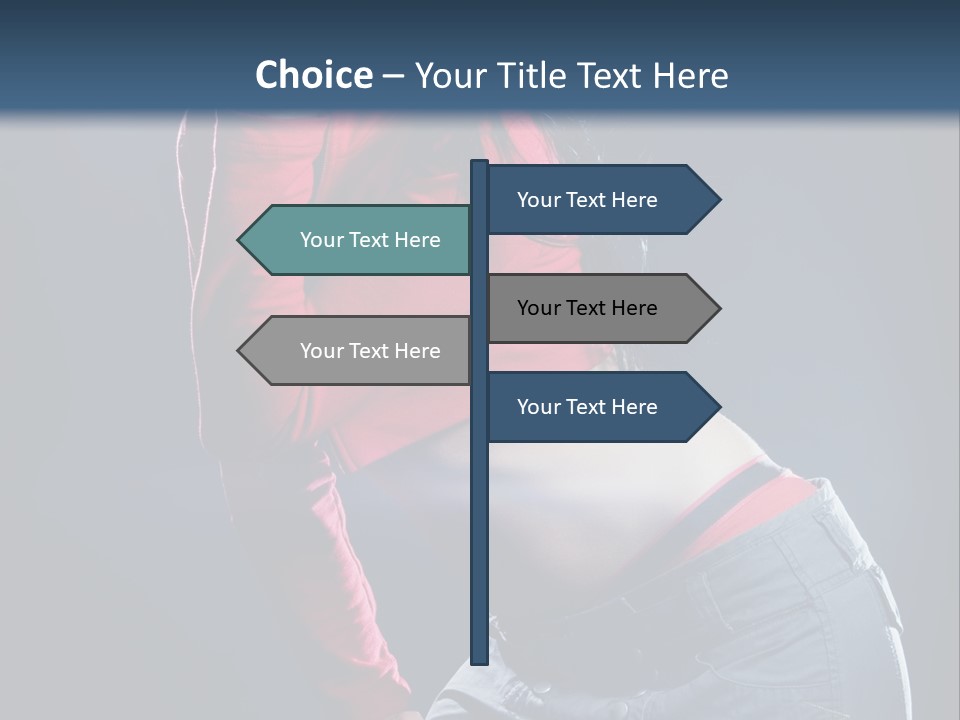 Sunglasses S Female PowerPoint Template