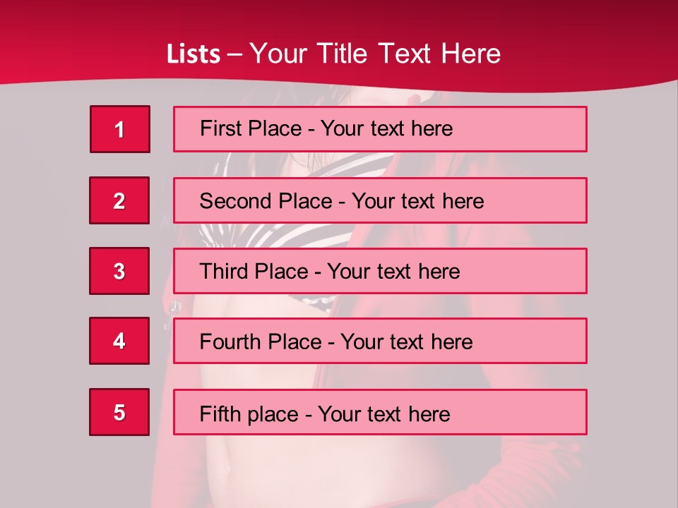 Fresh Sexy Beautiful PowerPoint Template