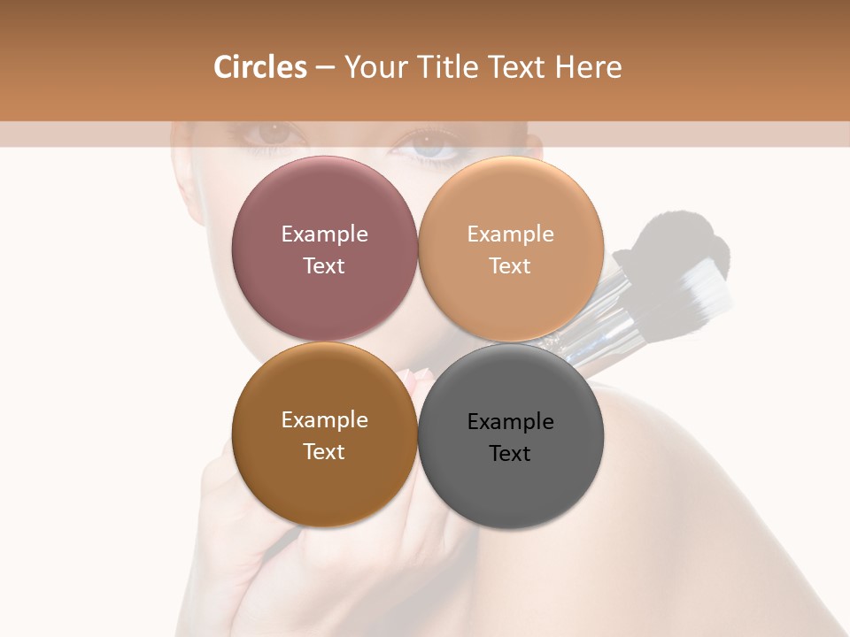 Beauty Cosmetic Female PowerPoint Template