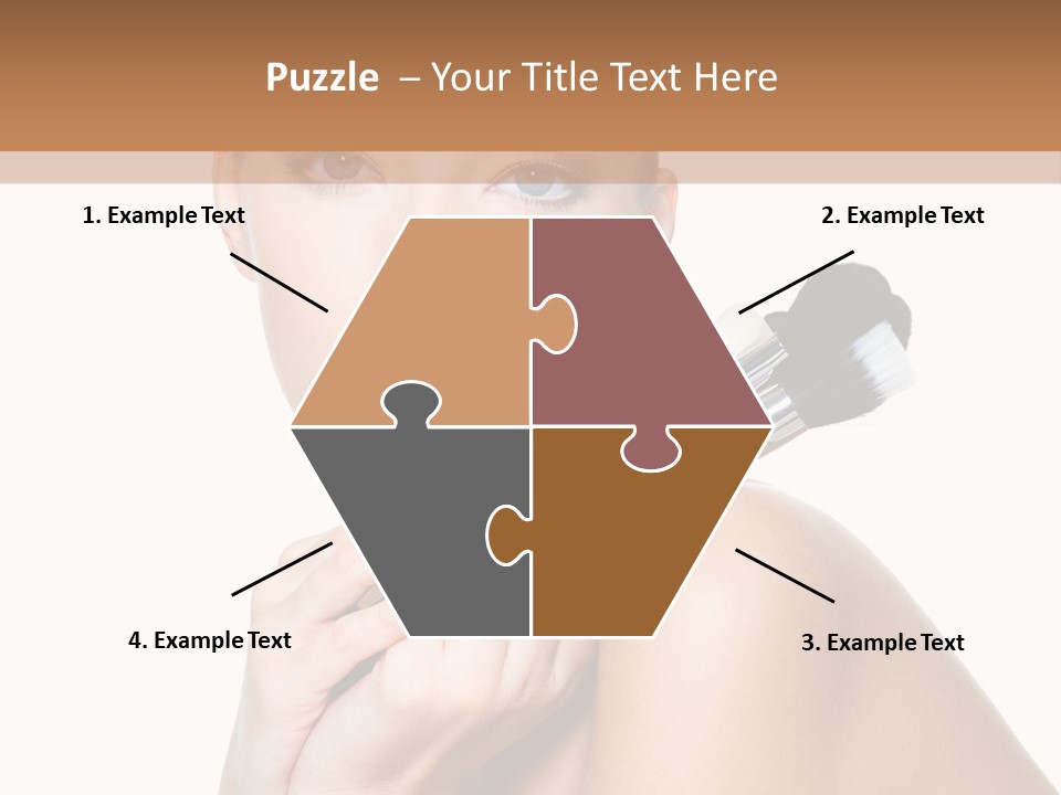 Beauty Cosmetic Female PowerPoint Template