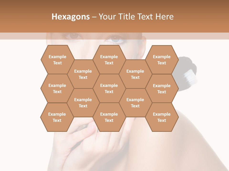 Beauty Cosmetic Female PowerPoint Template