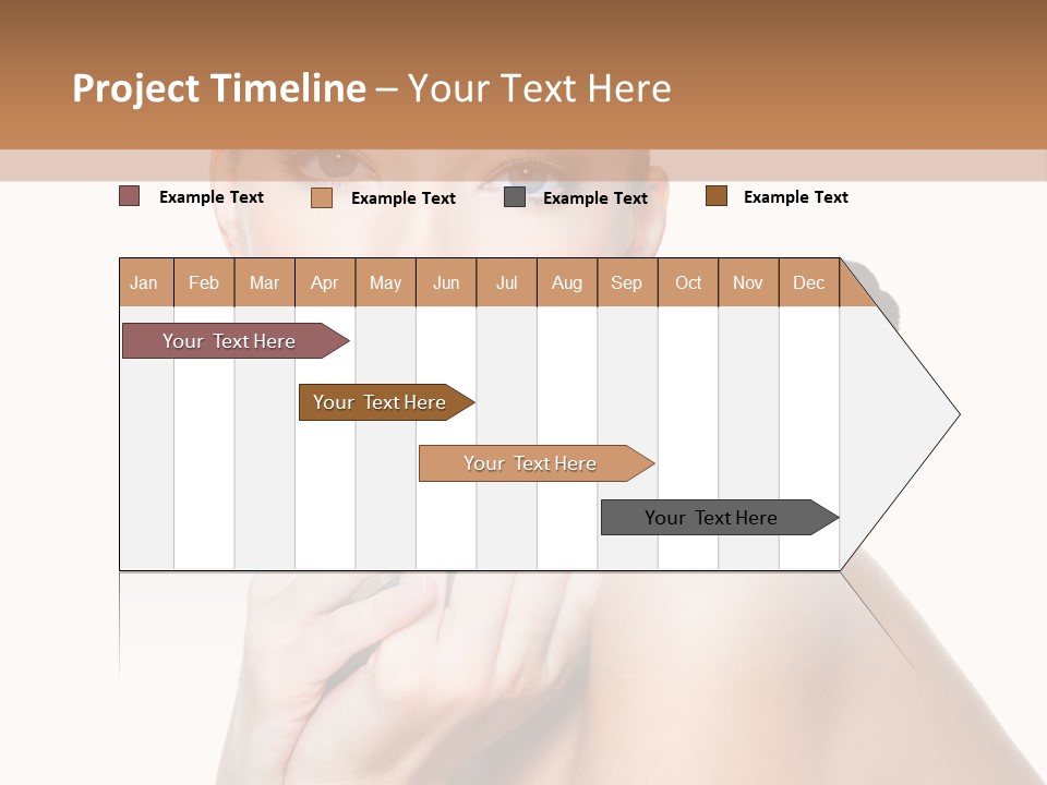 Beauty Cosmetic Female PowerPoint Template