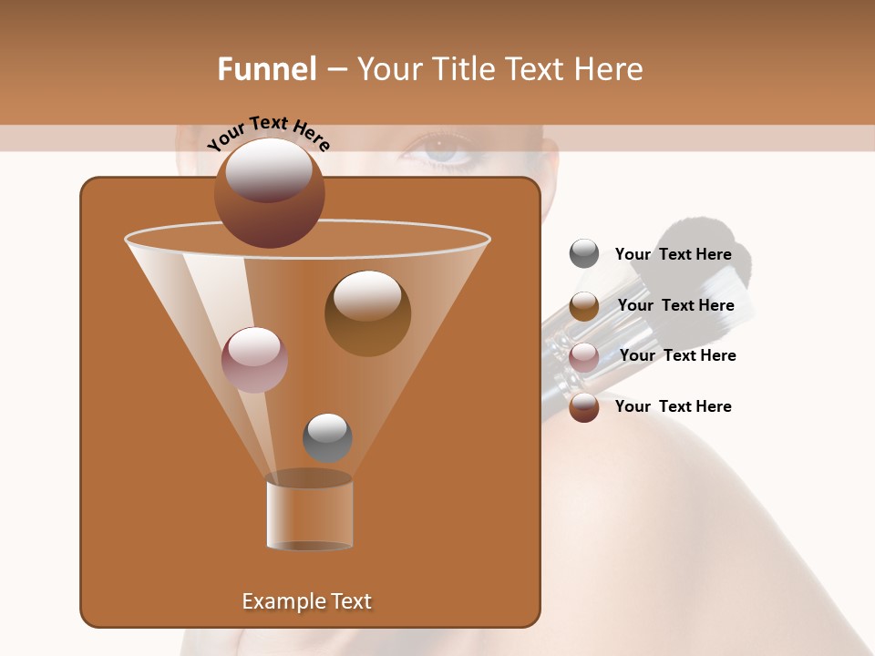 Beauty Cosmetic Female PowerPoint Template