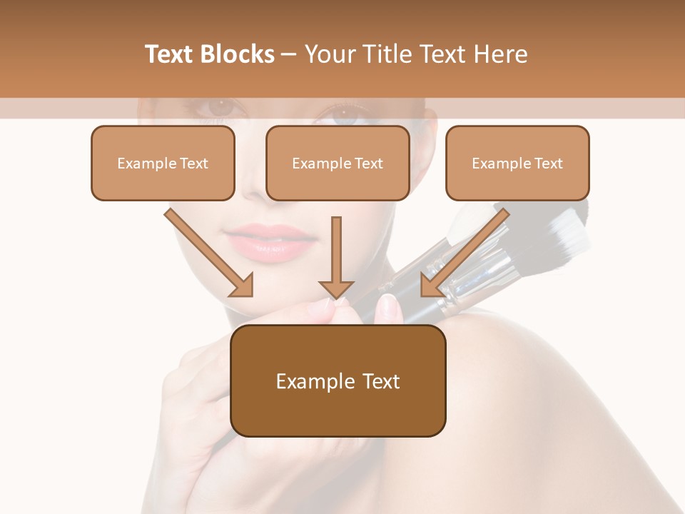 Beauty Cosmetic Female PowerPoint Template