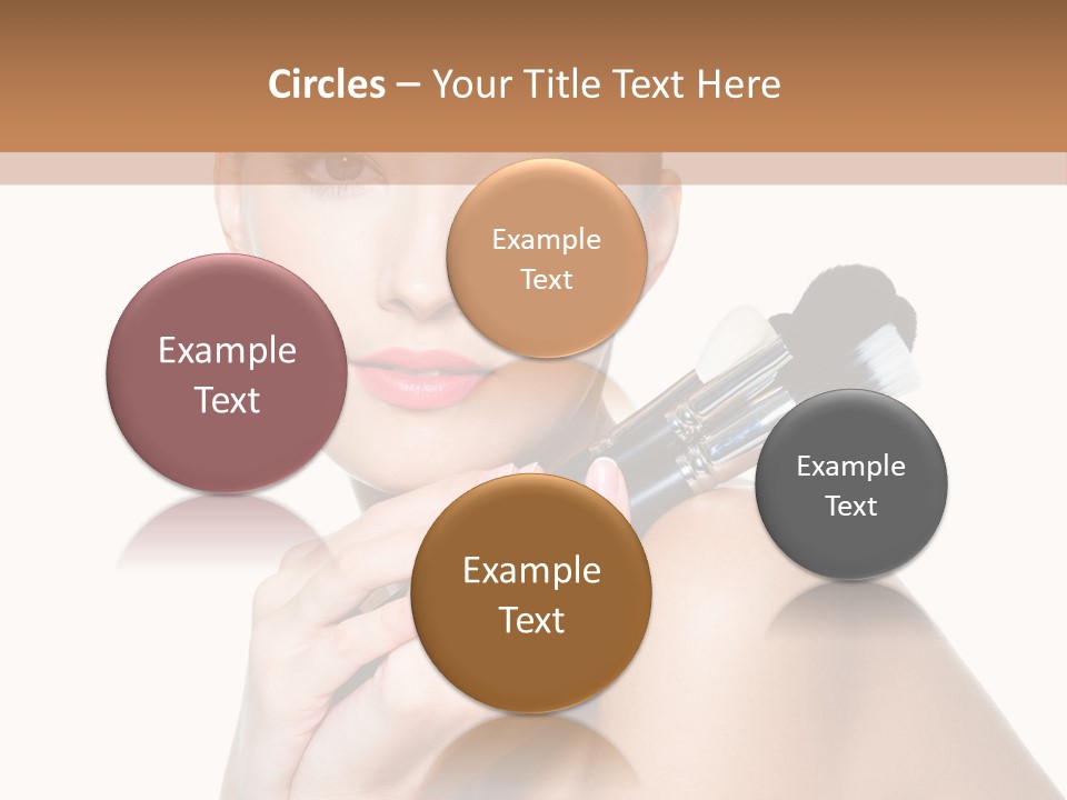 Beauty Cosmetic Female PowerPoint Template