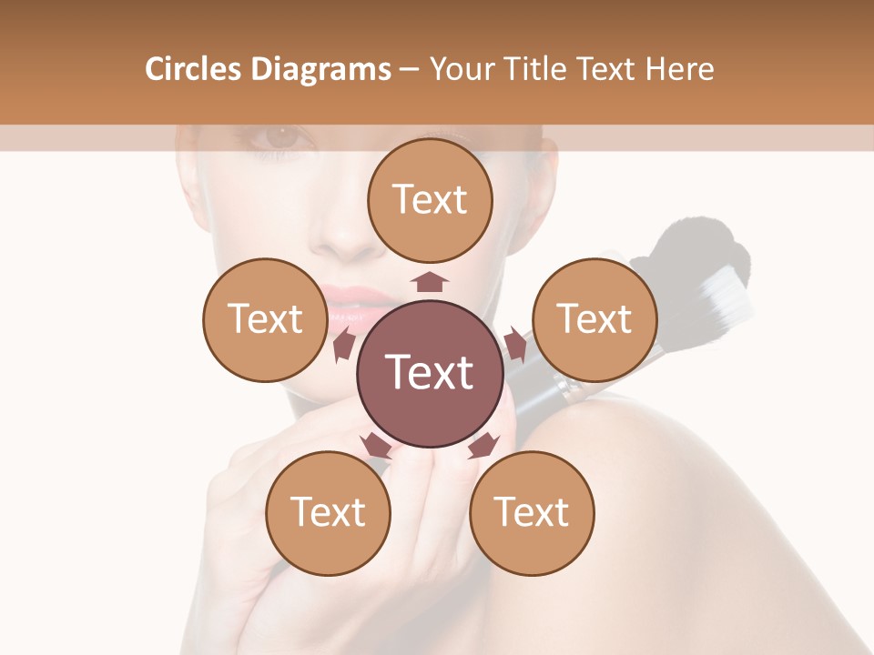 Beauty Cosmetic Female PowerPoint Template