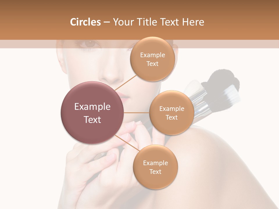 Beauty Cosmetic Female PowerPoint Template