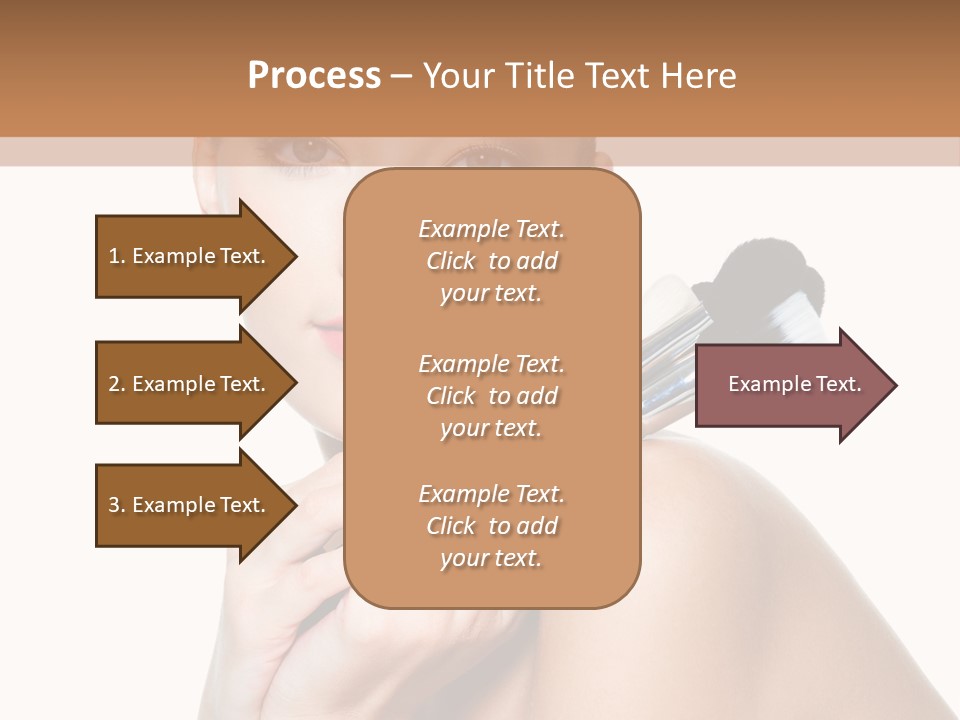 Beauty Cosmetic Female PowerPoint Template
