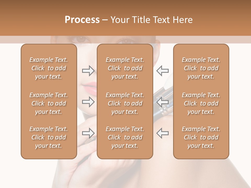 Beauty Cosmetic Female PowerPoint Template