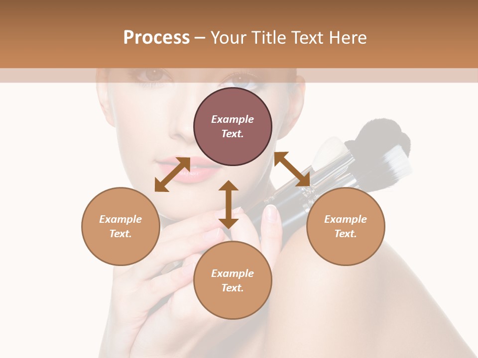 Beauty Cosmetic Female PowerPoint Template