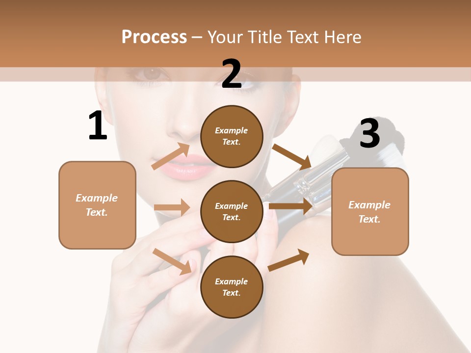 Beauty Cosmetic Female PowerPoint Template