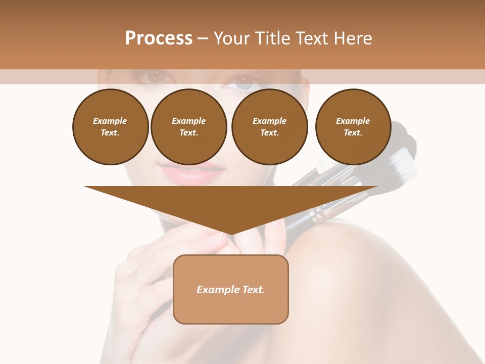 Beauty Cosmetic Female PowerPoint Template