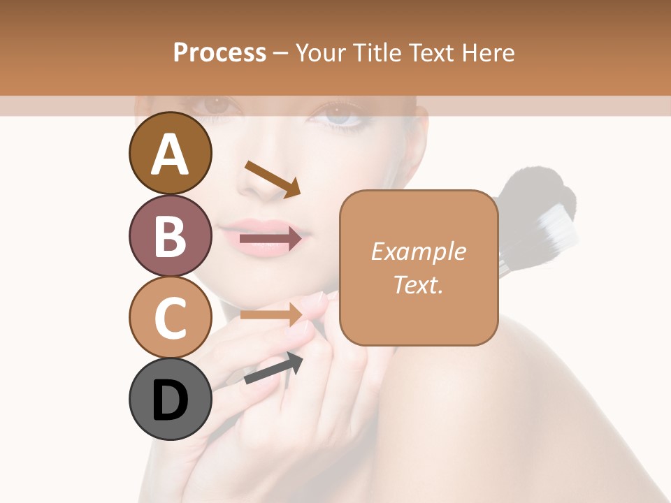 Beauty Cosmetic Female PowerPoint Template