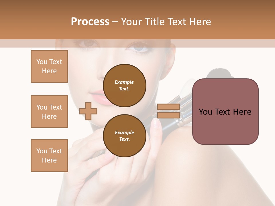 Beauty Cosmetic Female PowerPoint Template