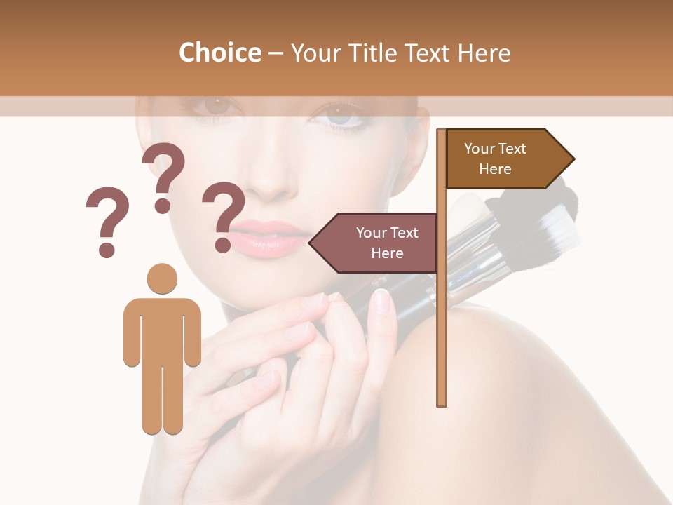 Beauty Cosmetic Female PowerPoint Template