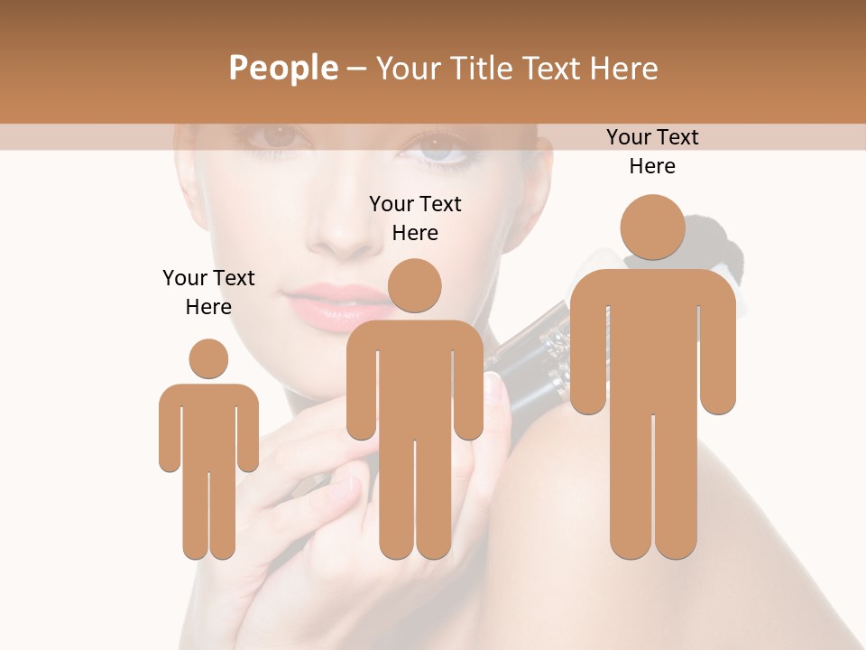 Beauty Cosmetic Female PowerPoint Template