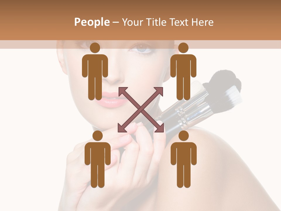 Beauty Cosmetic Female PowerPoint Template