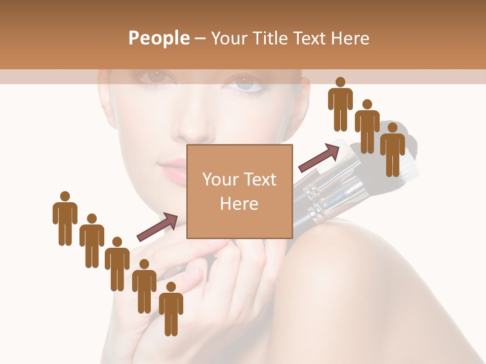 Beauty Cosmetic Female PowerPoint Template