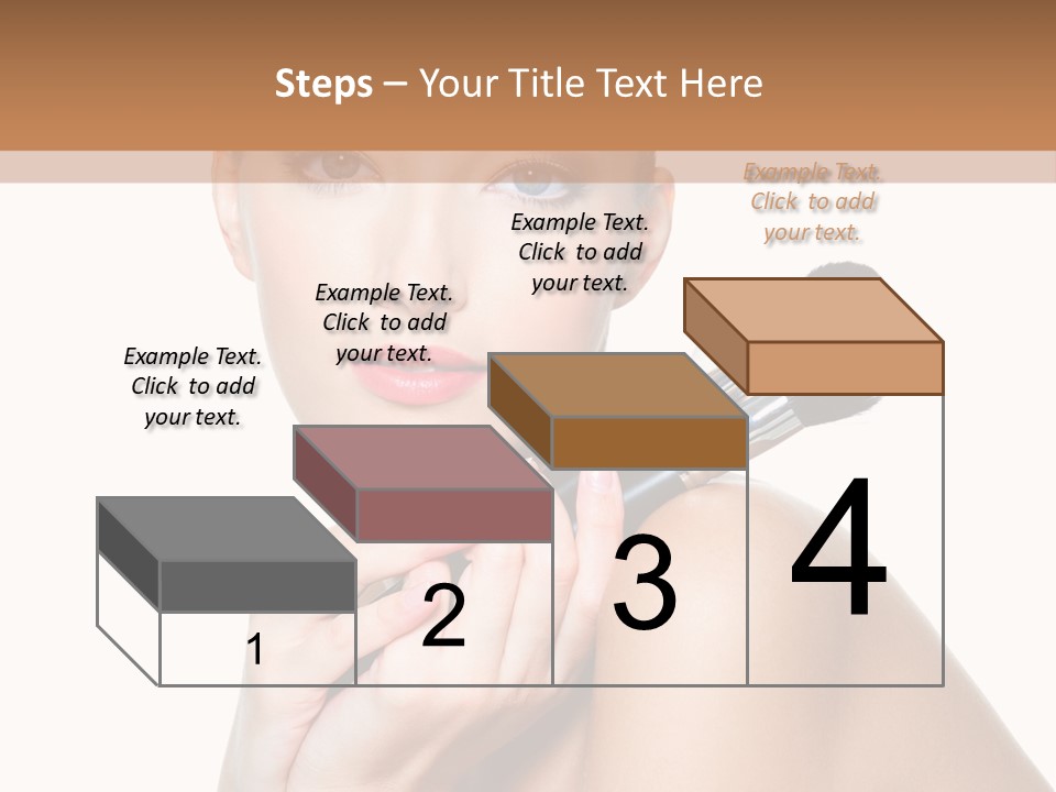 Beauty Cosmetic Female PowerPoint Template