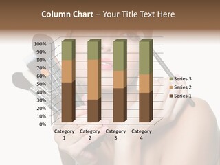 Copy Space Blusher Hold PowerPoint Template