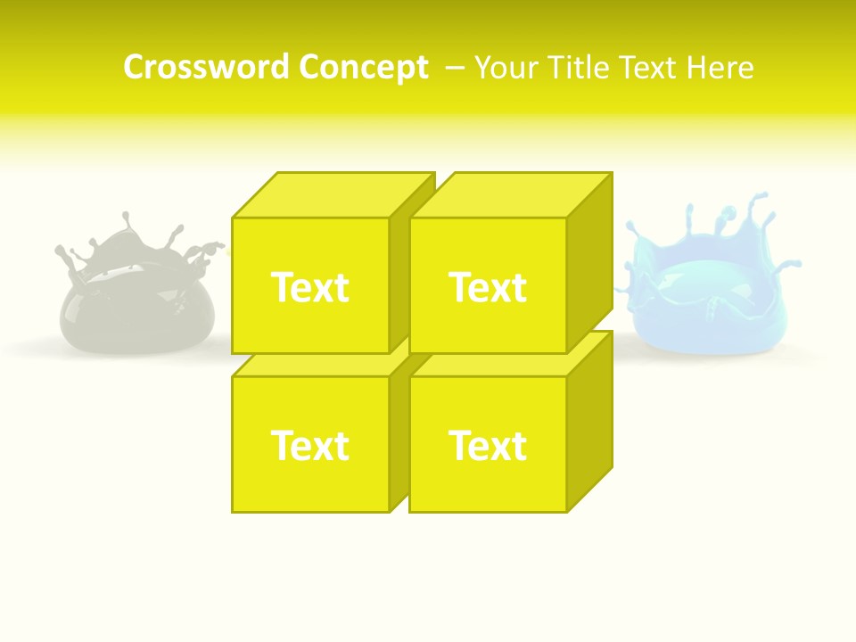 Painter Symbol Colour PowerPoint Template