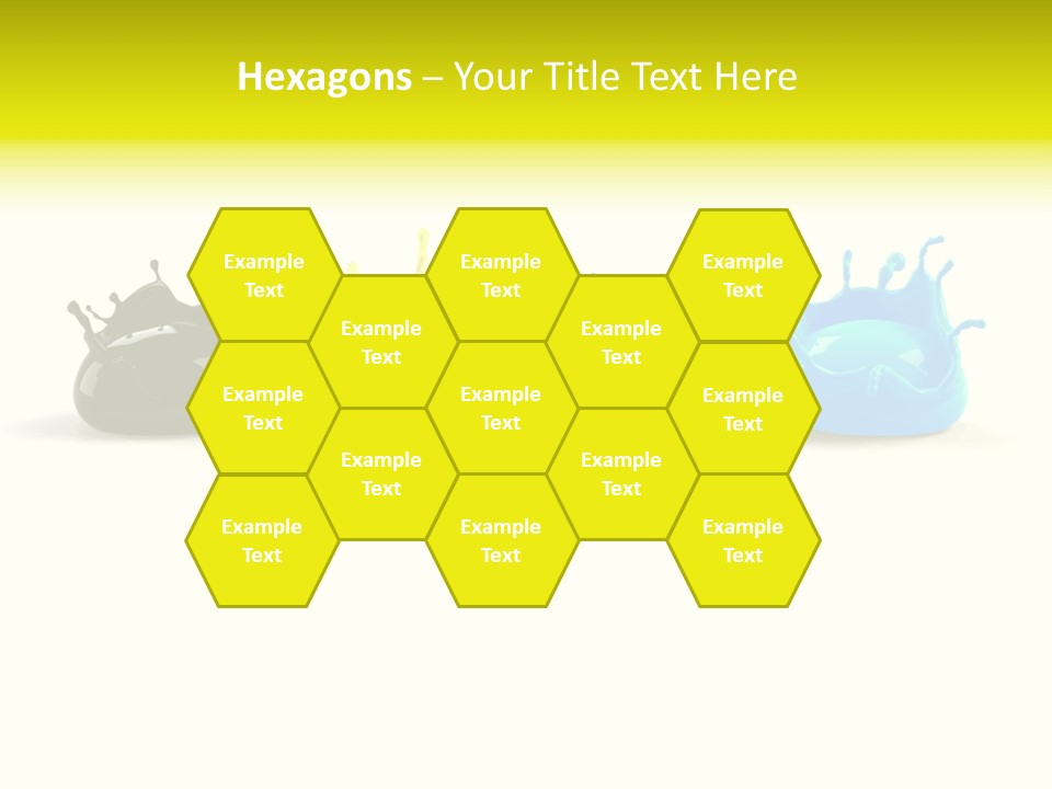 Painter Symbol Colour PowerPoint Template