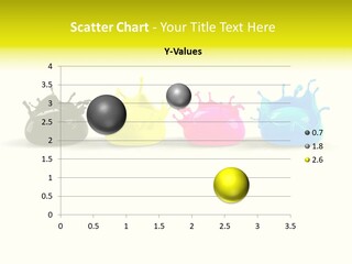 Painter Symbol Colour PowerPoint Template