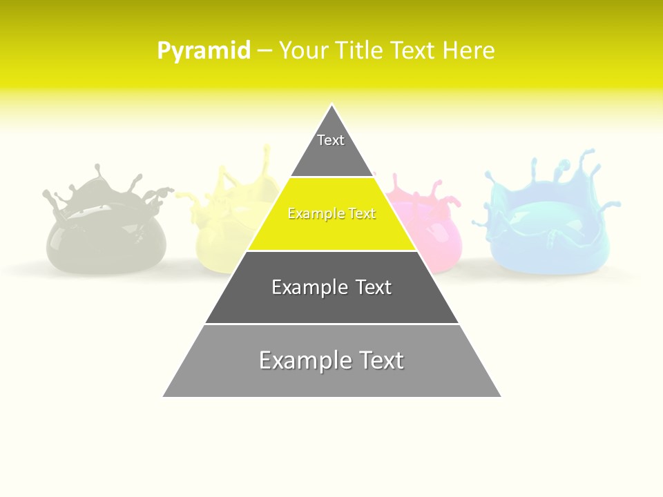 Painter Symbol Colour PowerPoint Template