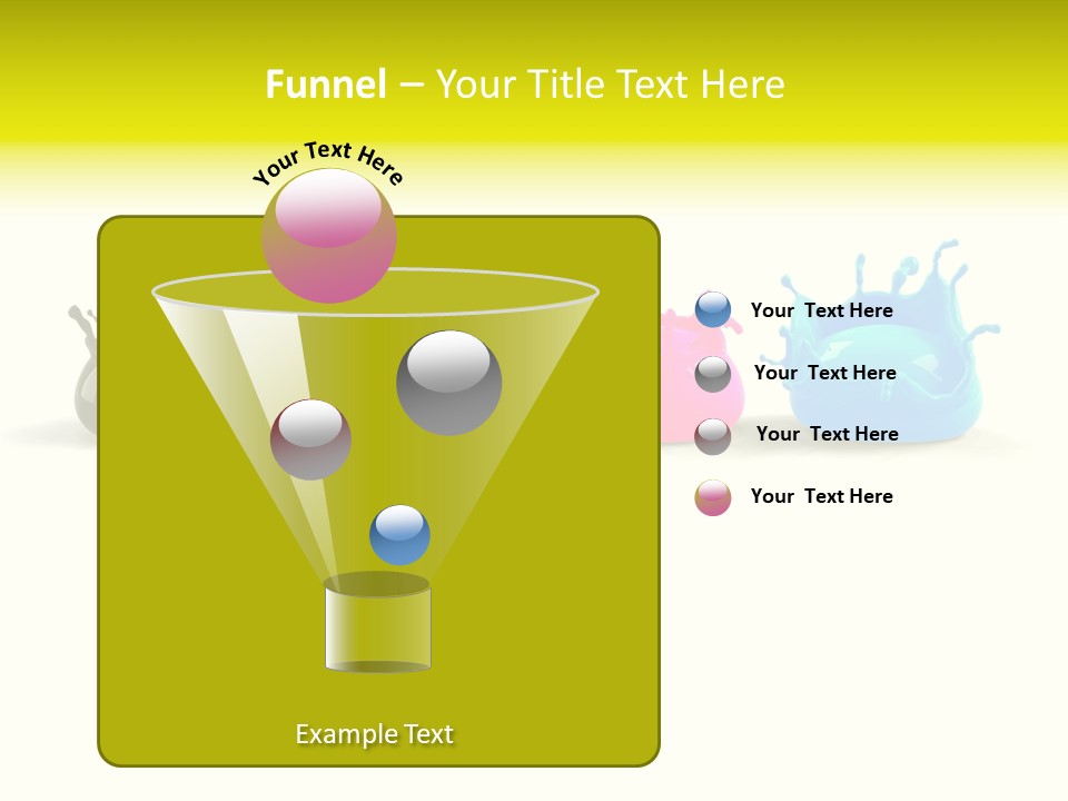 Painter Symbol Colour PowerPoint Template