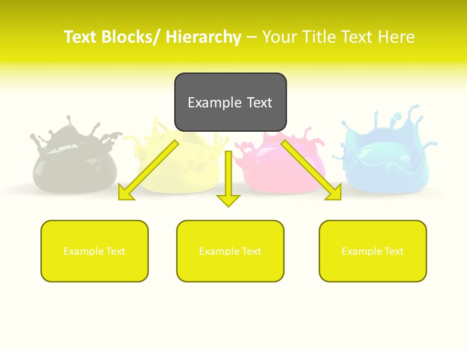 Painter Symbol Colour PowerPoint Template
