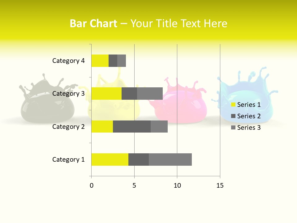 Painter Symbol Colour PowerPoint Template
