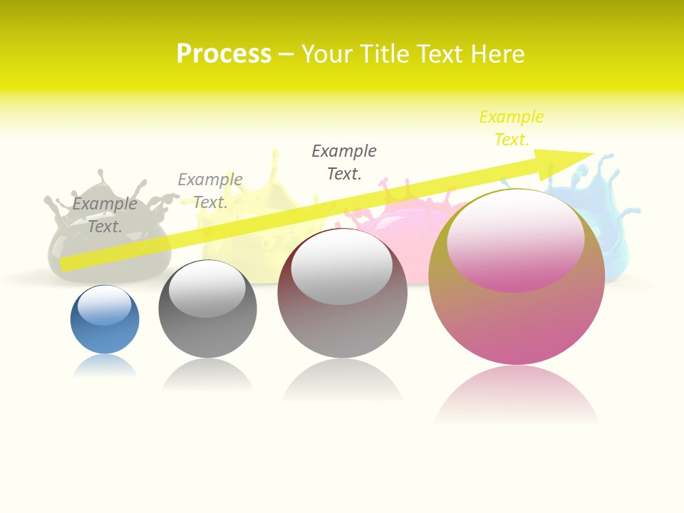 Painter Symbol Colour PowerPoint Template