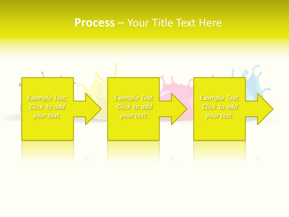 Painter Symbol Colour PowerPoint Template