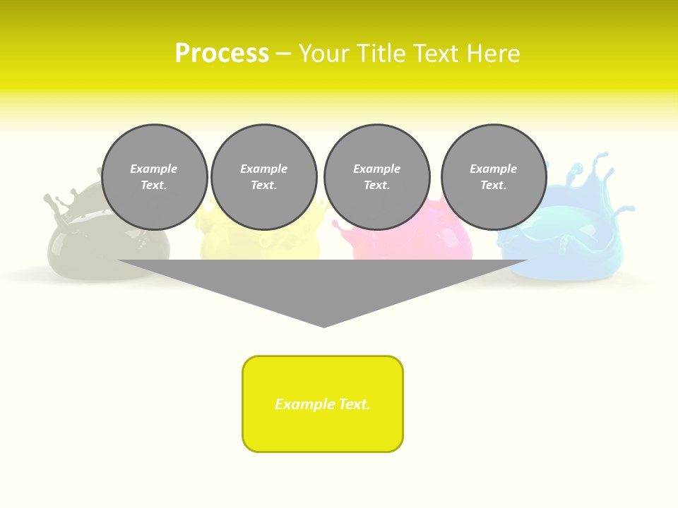 Painter Symbol Colour PowerPoint Template