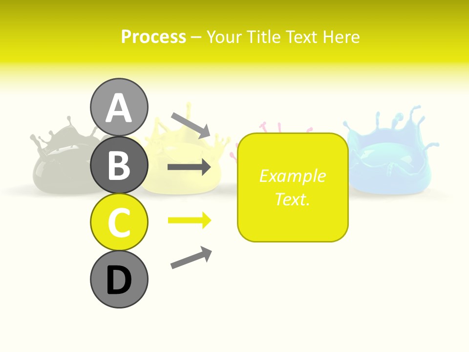 Painter Symbol Colour PowerPoint Template