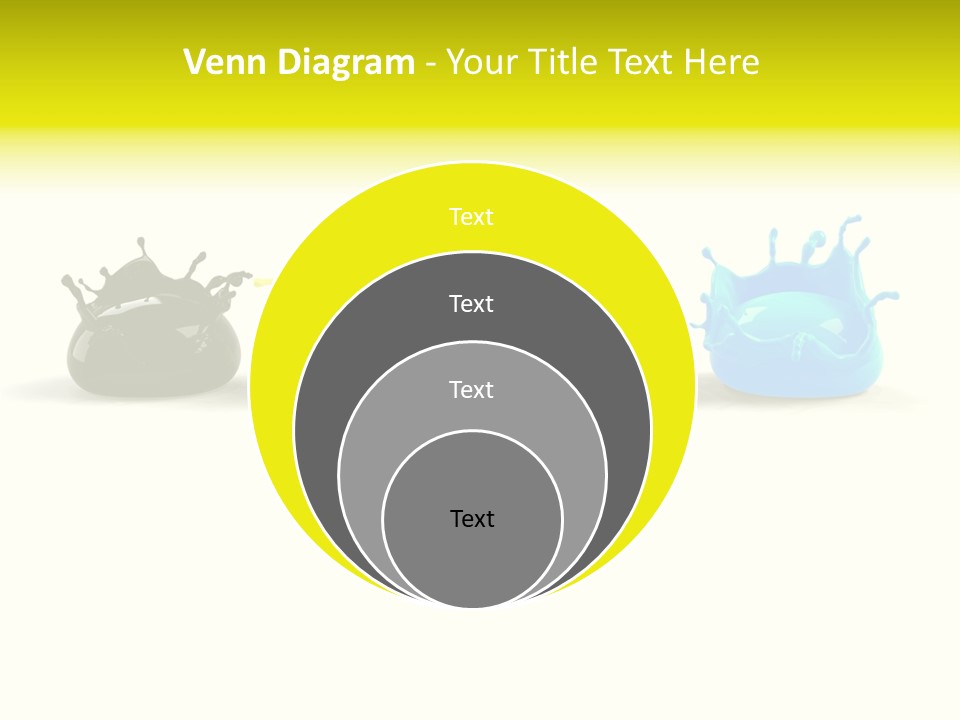 Painter Symbol Colour PowerPoint Template