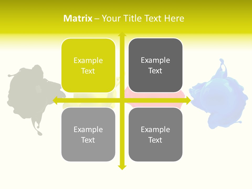 Print Shop Black Creativity PowerPoint Template