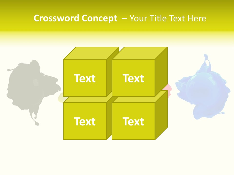 Print Shop Black Creativity PowerPoint Template