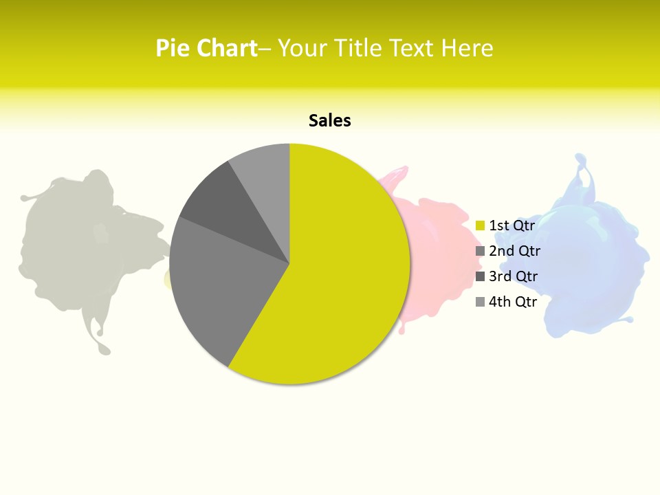 Print Shop Black Creativity PowerPoint Template