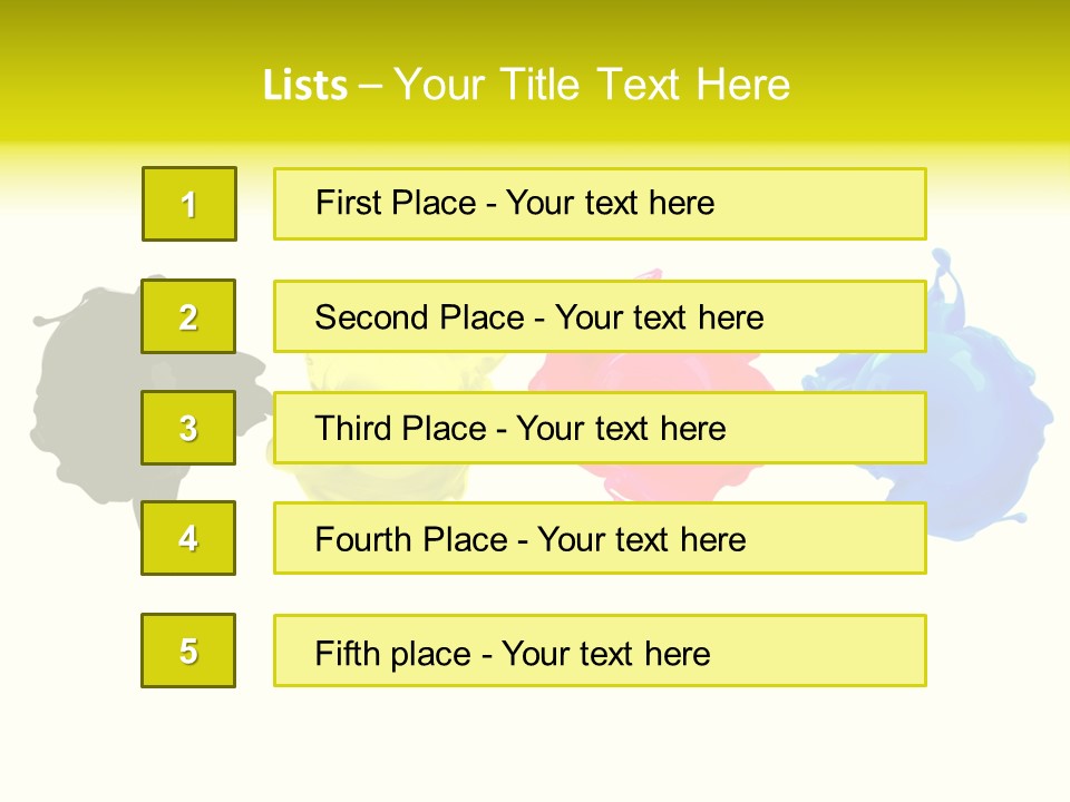 Print Shop Black Creativity PowerPoint Template