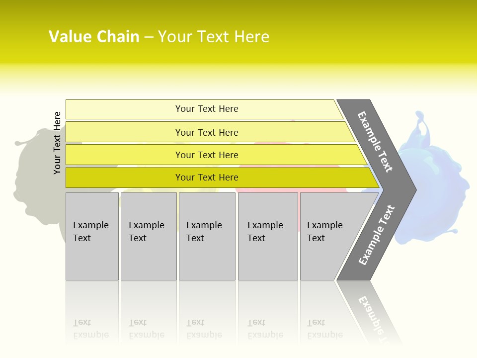 Print Shop Black Creativity PowerPoint Template