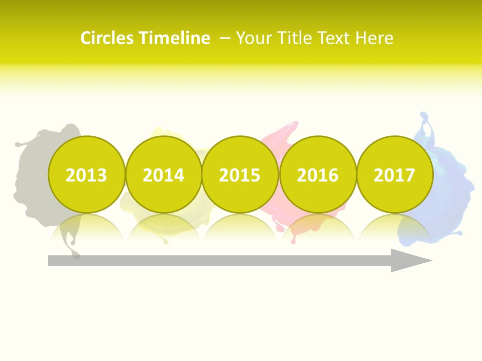 Print Shop Black Creativity PowerPoint Template