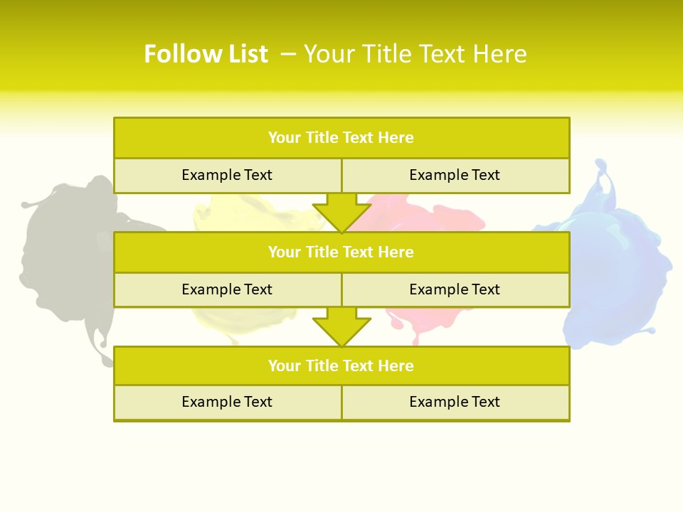 Print Shop Black Creativity PowerPoint Template