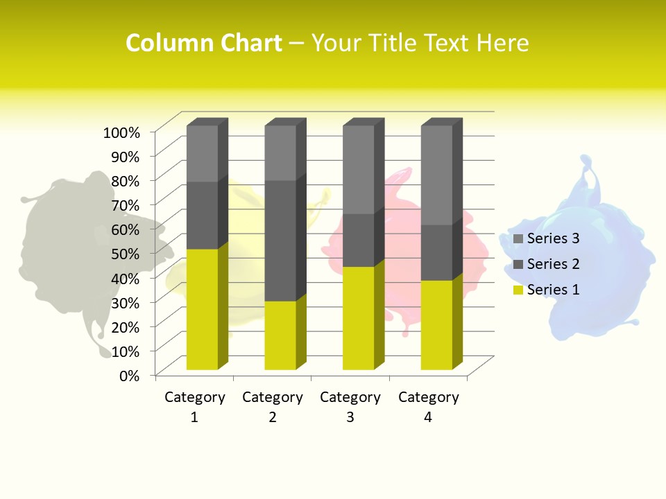 Print Shop Black Creativity PowerPoint Template