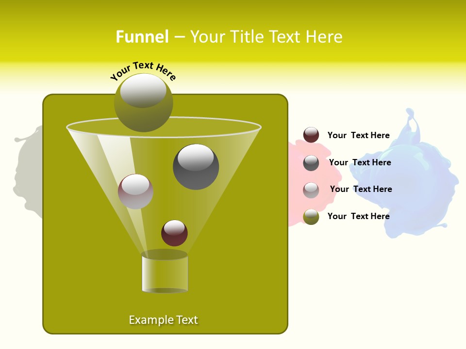 Print Shop Black Creativity PowerPoint Template