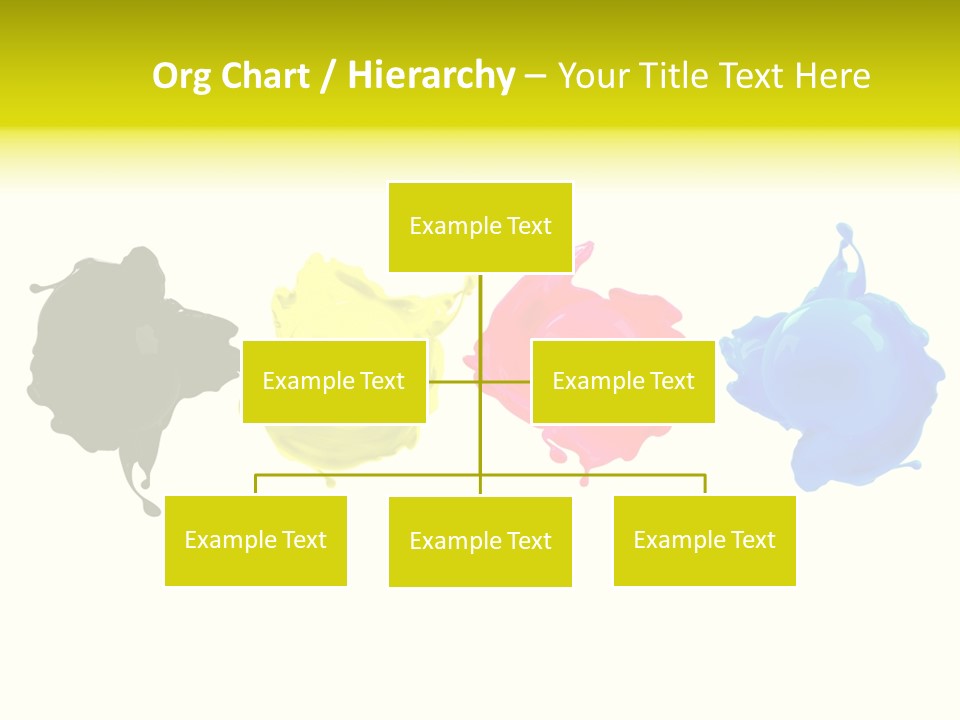 Print Shop Black Creativity PowerPoint Template