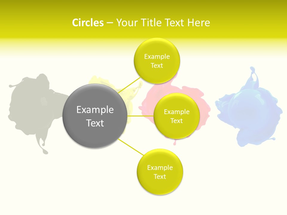 Print Shop Black Creativity PowerPoint Template